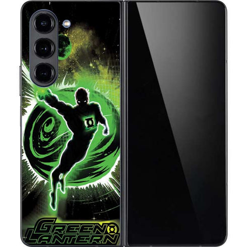 DC Comics Green Lantern Cosmic Action Pose Galaxy Z Fold5 5G Skin